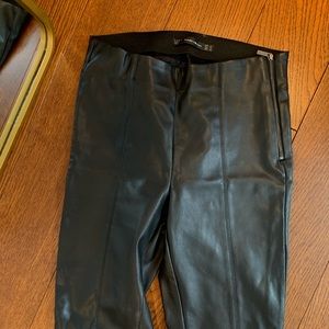 Zara skinny leather pants